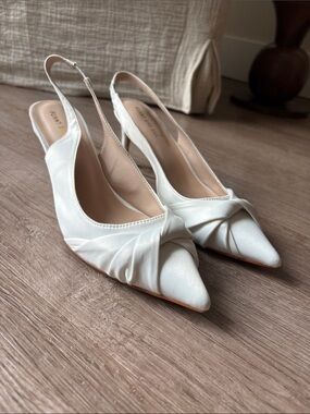 Wedding heels Pointed Slingback